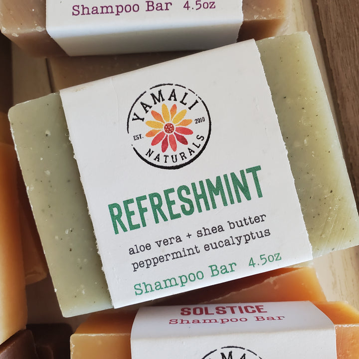 Refresh Mint Shampoo Bar