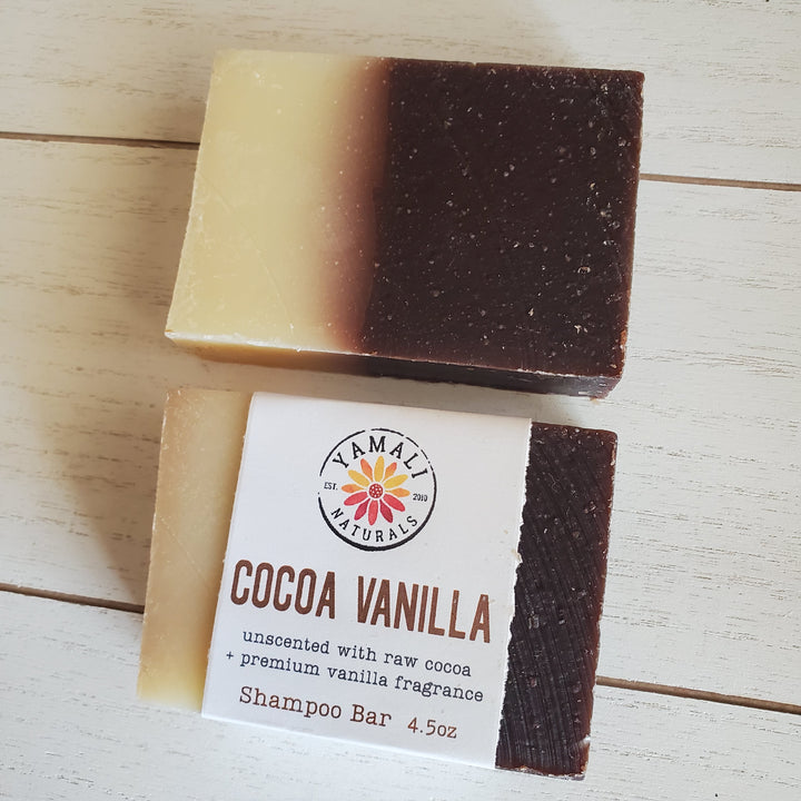 Cocoa Vanilla Shampoo Bar