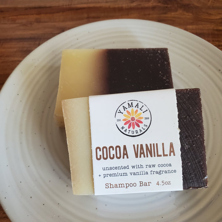 Cocoa Vanilla Shampoo Bar