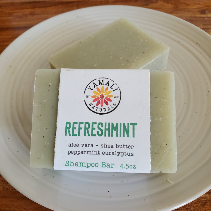 Refresh Mint Shampoo Bar