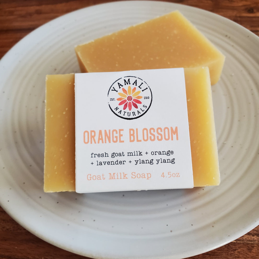 Orange Blossom Goat Milk Soap