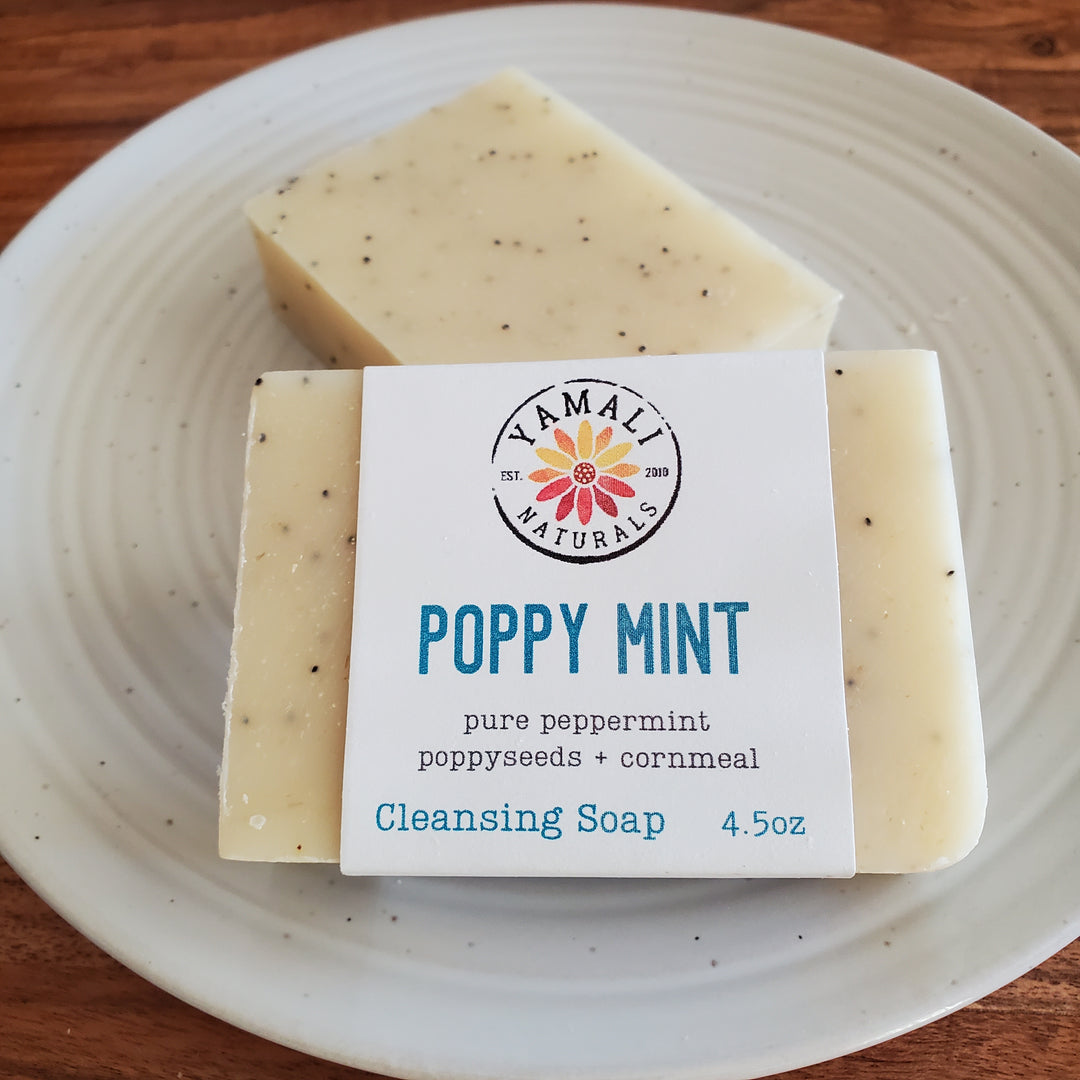 Poppy Mint Exfoliating Soap