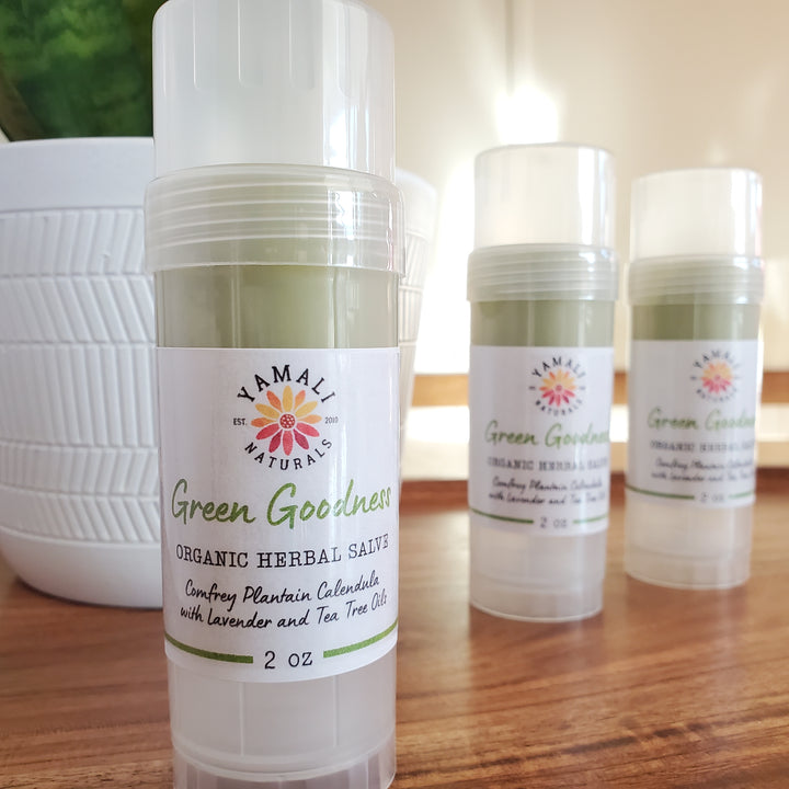 Green Goodness Herbal Salve - 2oz Twist Tube
