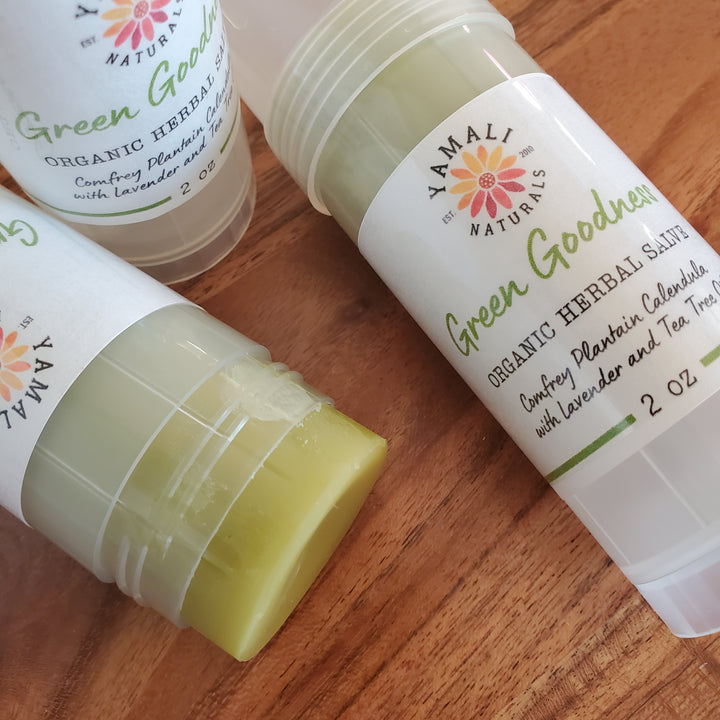 Green Goodness Herbal Salve - 2oz Twist Tube