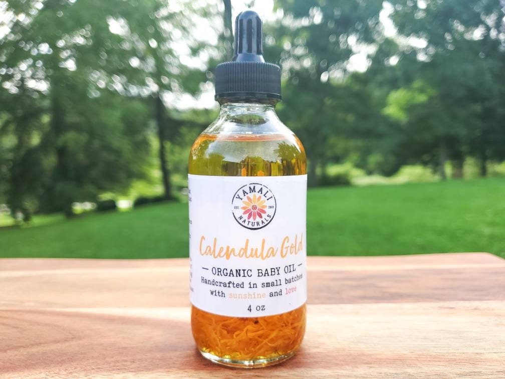 Calendula Gold Organic Baby Oil