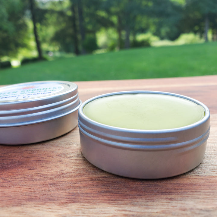 Green Goodness Herbal Salve - Small 1oz [more to come]