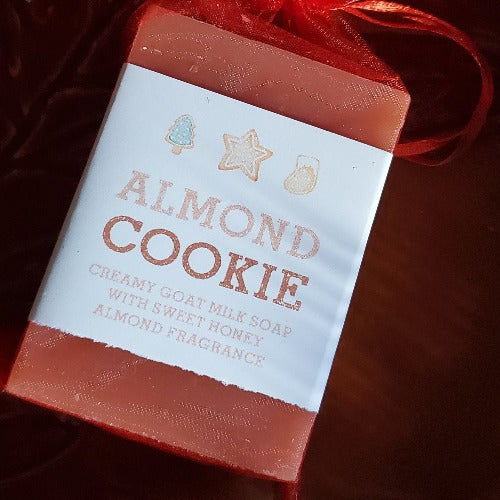 Almond Cookie Christmas Gift Soap {Honey Almond}